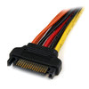 Startech.Com 6in Latching Serial ATA SATA Power Cable Splitter PYO2LSATA